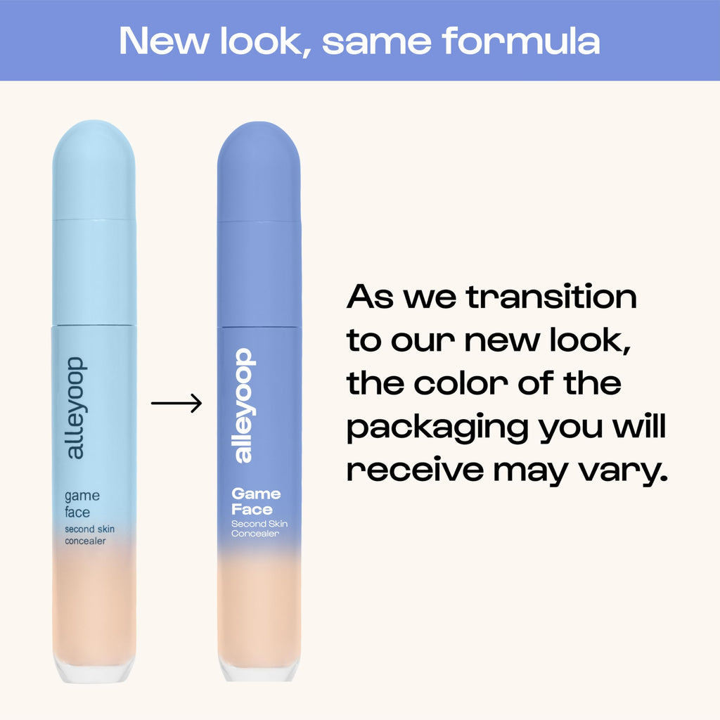 ALLEYOOP Game Face Concealer – Lightweight, Buildable Under-Eye Coverage with Aloe Stem Cell