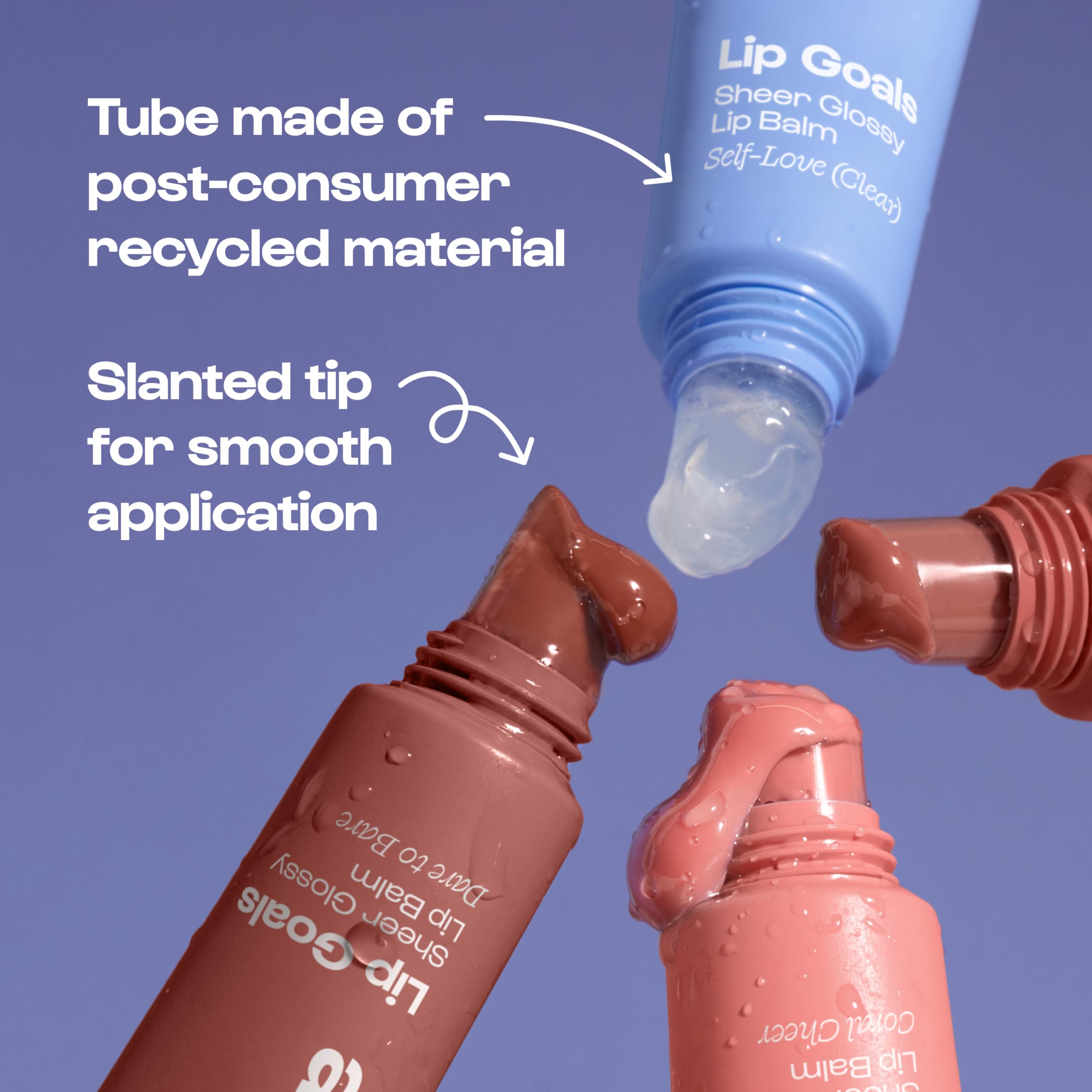 ALLEYOOP Lip Goals – Hydrating Lip Balm with Sheer Dusty Rose (Vegan & Cruelty-Free)