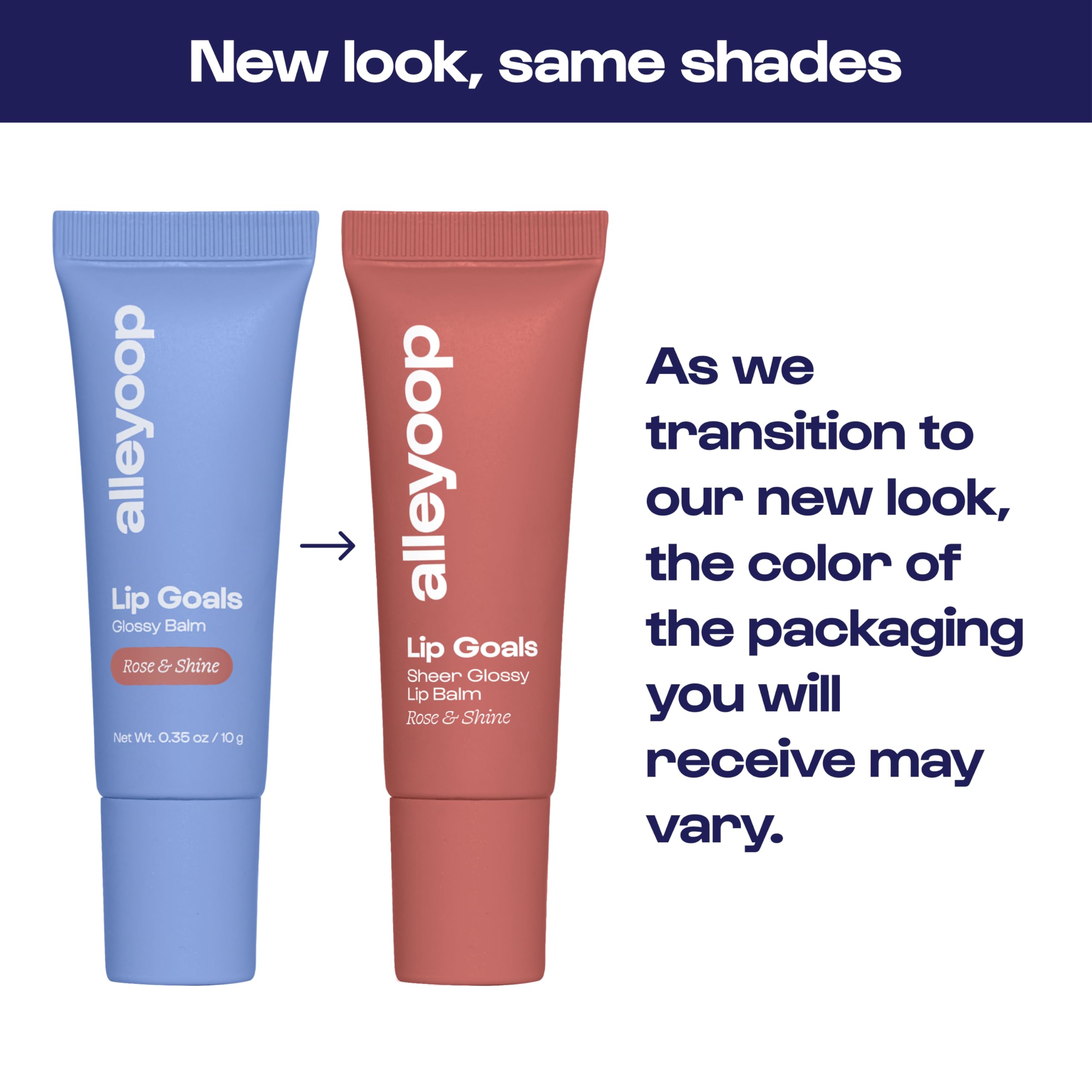ALLEYOOP Lip Goals – Hydrating Lip Balm with Sheer Dusty Rose (Vegan & Cruelty-Free)