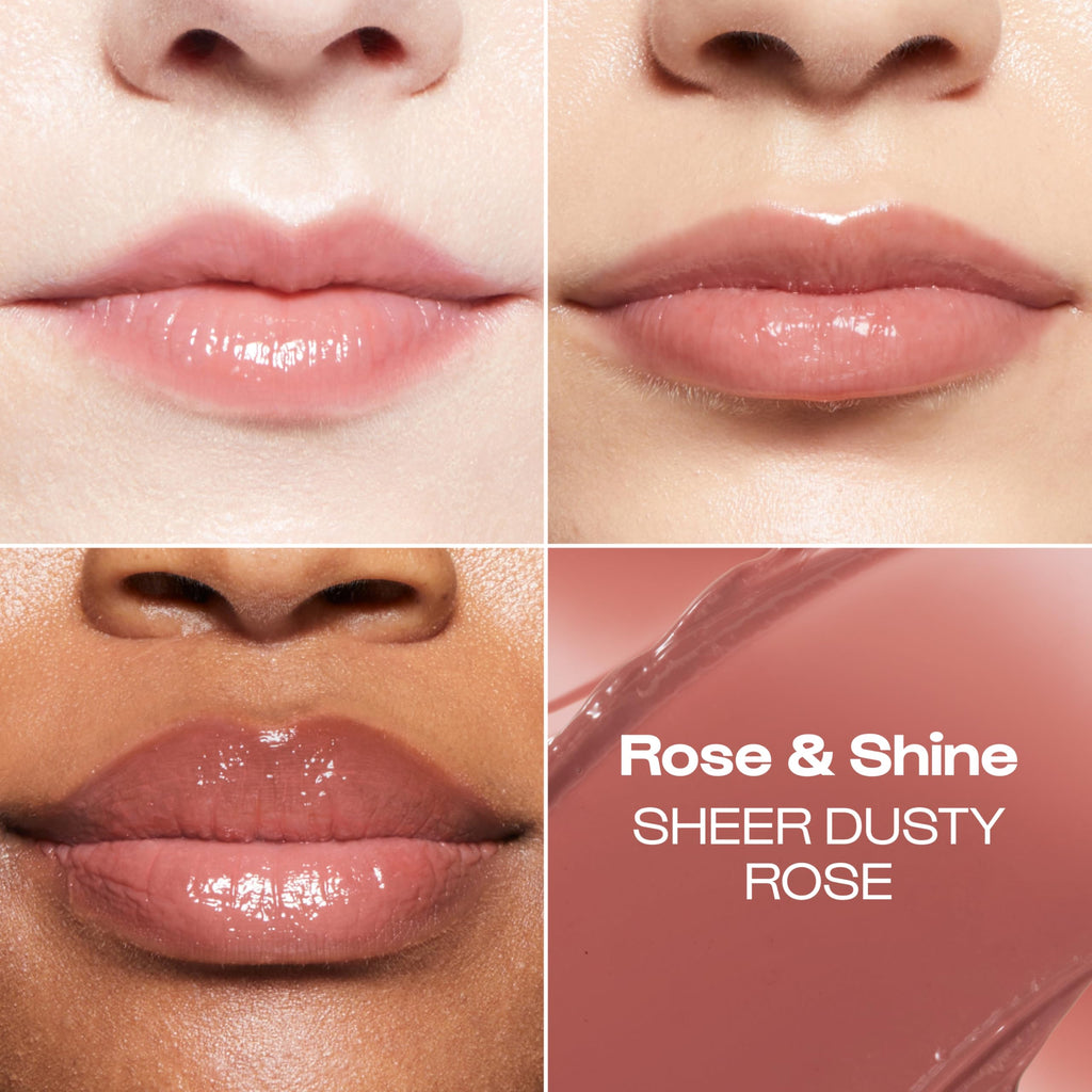 ALLEYOOP Lip Goals – Hydrating Lip Balm with Sheer Dusty Rose (Vegan & Cruelty-Free)