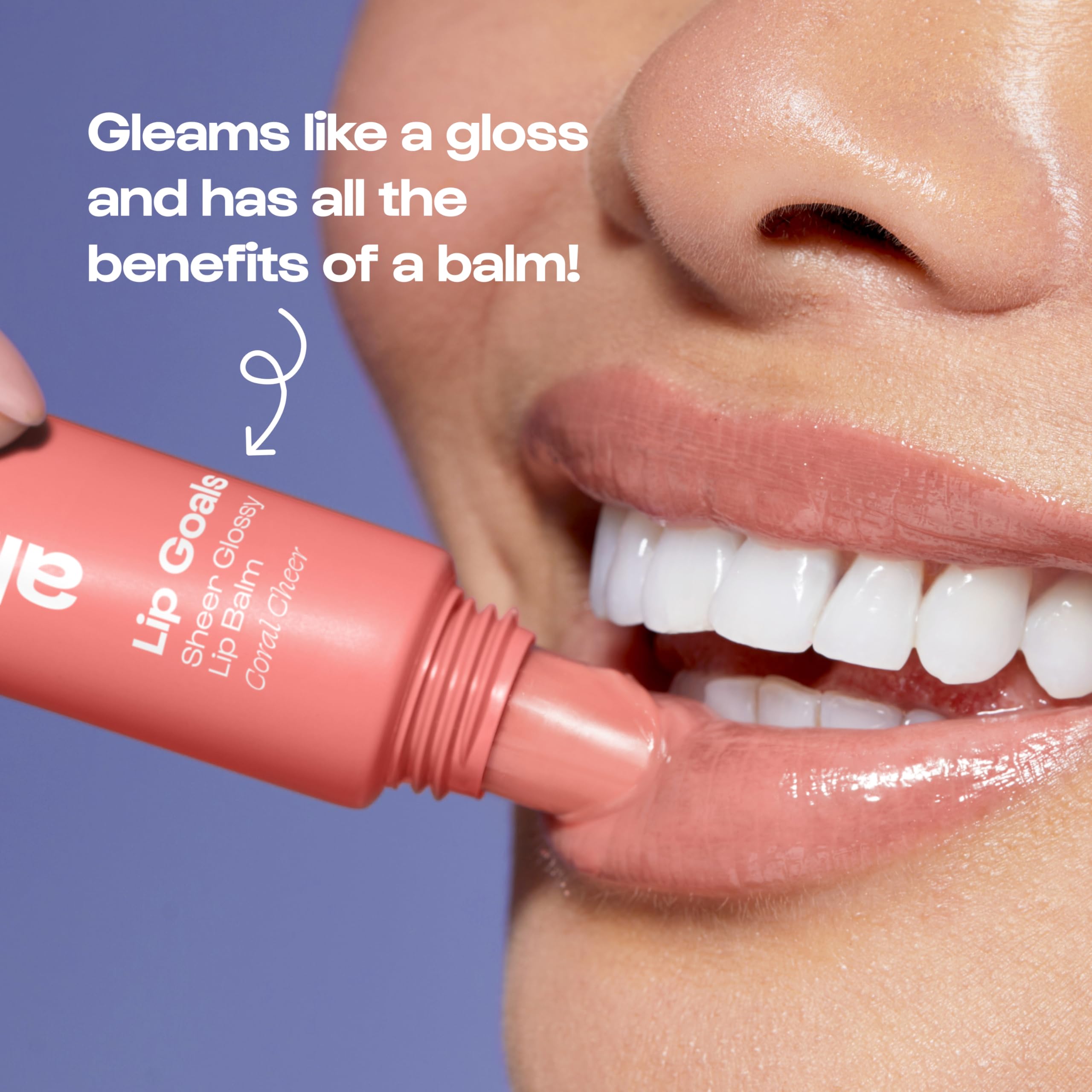 ALLEYOOP Lip Goals – Hydrating Lip Balm with Sheer Dusty Rose (Vegan & Cruelty-Free)