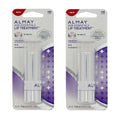 Almay Age Essentials Lip Treatment Clear 100 — Hypoallergenic SPF 30 Lip Balm (Pack of 2)