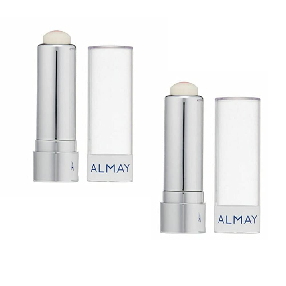 Almay Age Essentials Lip Treatment Clear 100 — Hypoallergenic SPF 30 Lip Balm (Pack of 2)