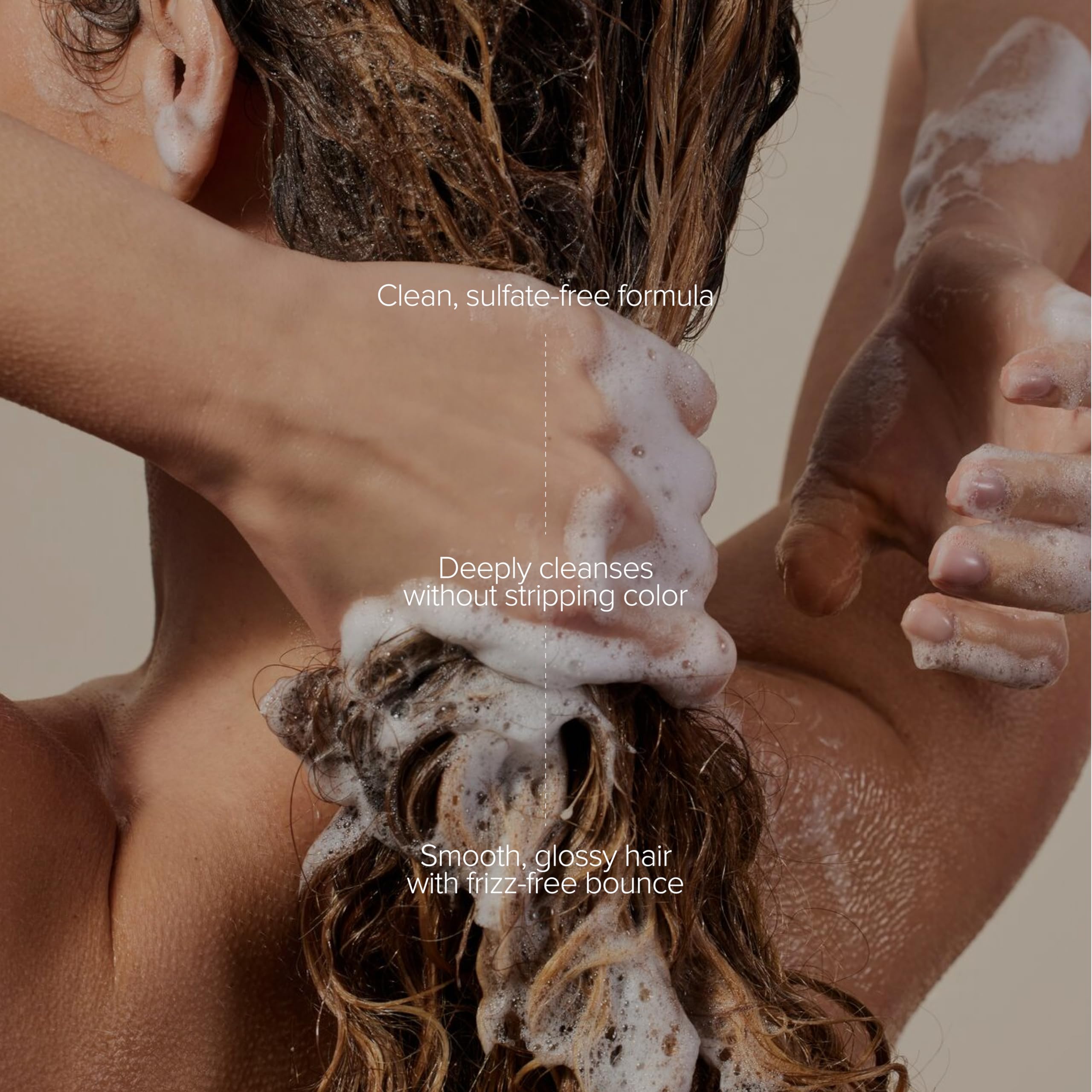 Alo Shine Shampoo | Smooths, Frizz-Control & Bounce for All Hair Types | Sulfate-Free & Botanical Oils | Grapefruit Scent | 10 fl oz