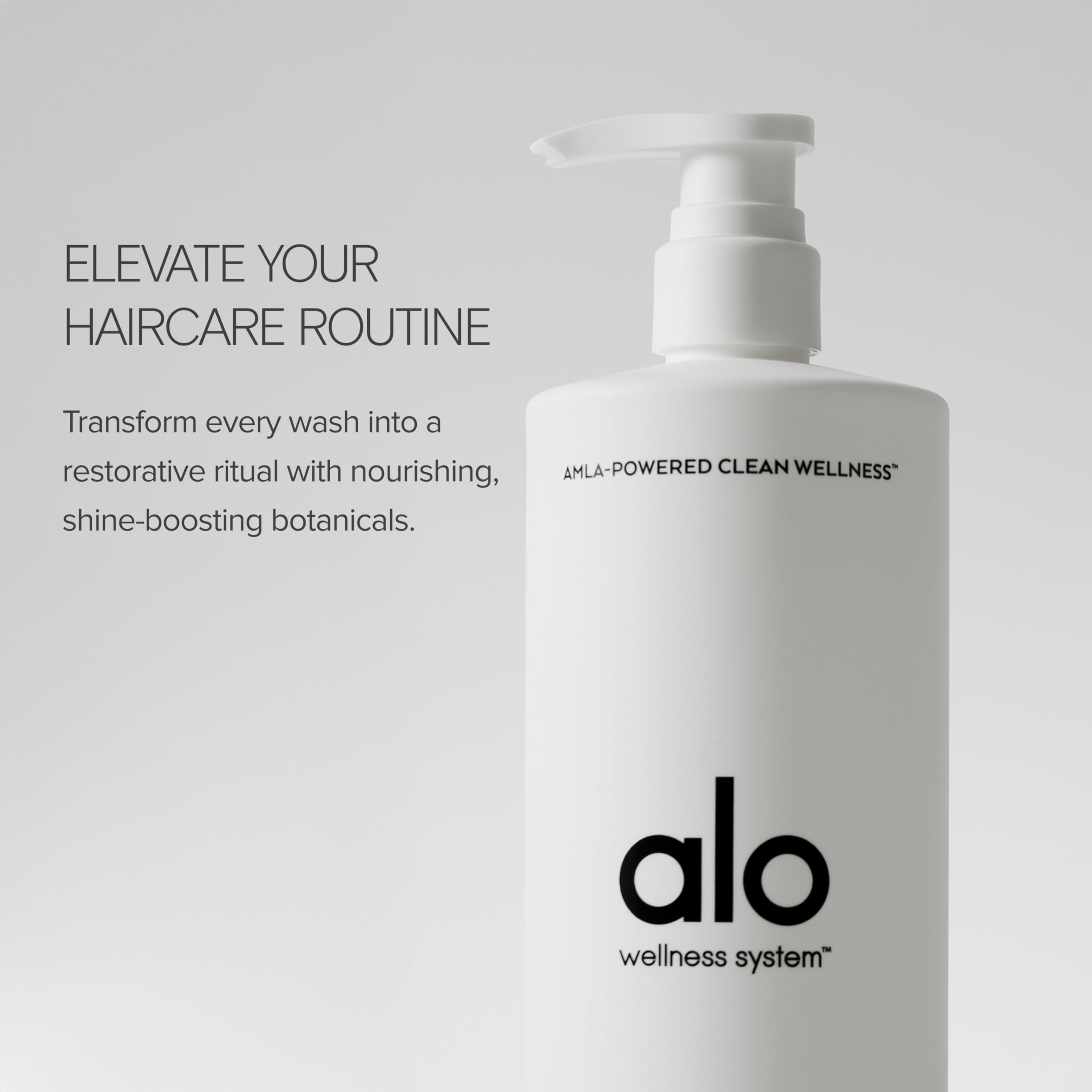 Alo Shine Shampoo | Smooths, Frizz-Control & Bounce for All Hair Types | Sulfate-Free & Botanical Oils | Grapefruit Scent | 10 fl oz