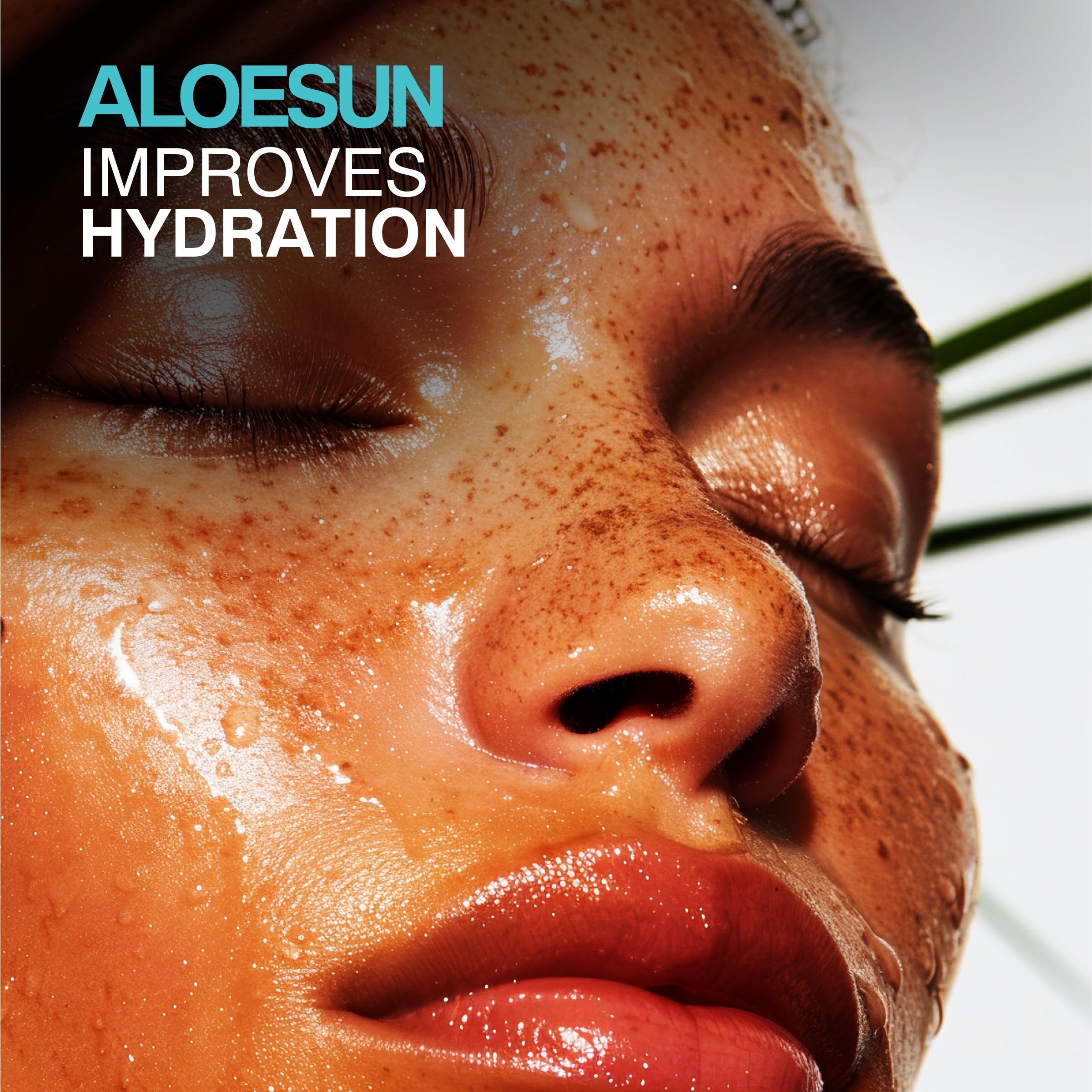ALOESUN After Sun Face and Body Spray – Organic Aloe Vera & Lavender, Travel Size 3.4 Fl Oz