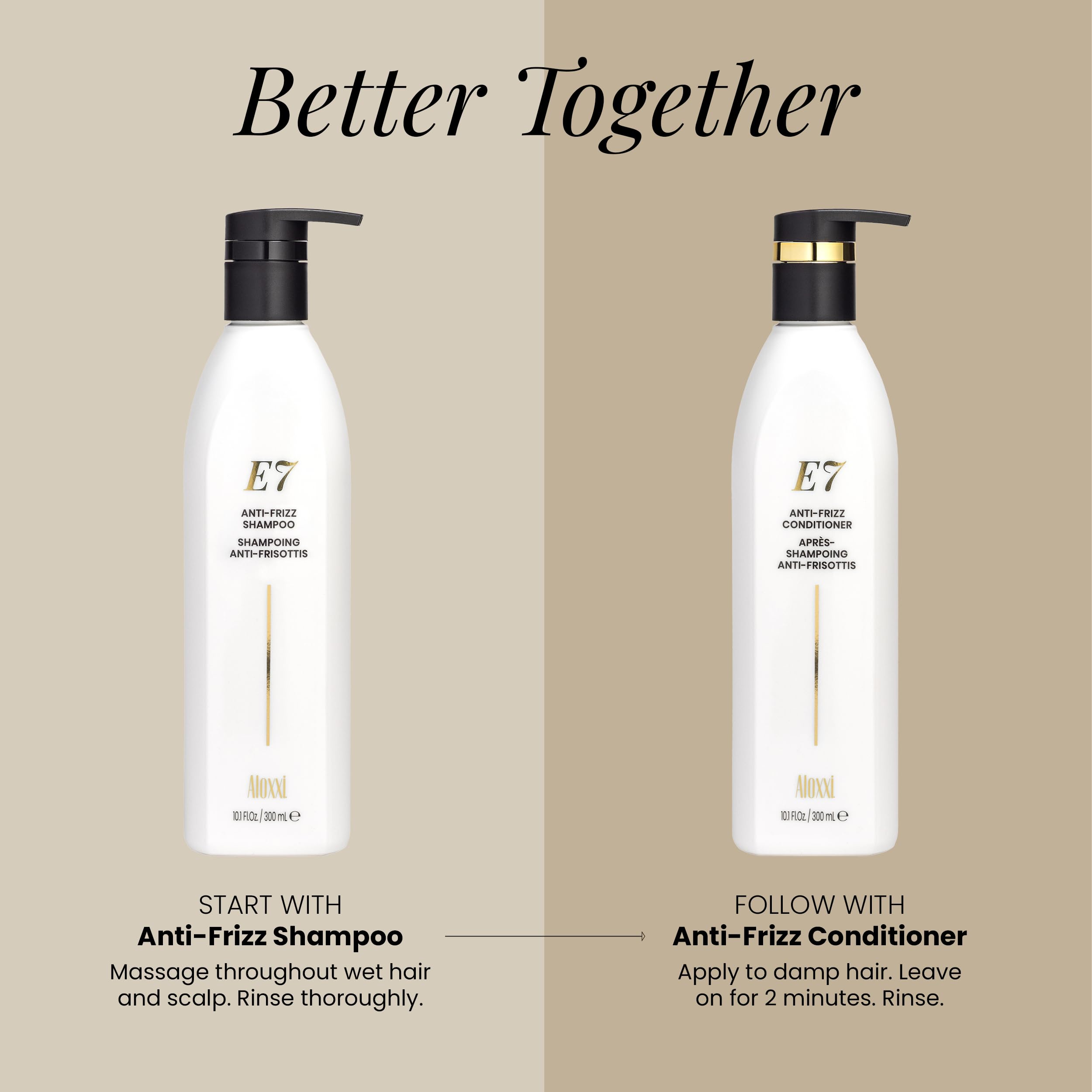ALOXXI E7 Anti-Frizz Shampoo for Color-Treated Hair