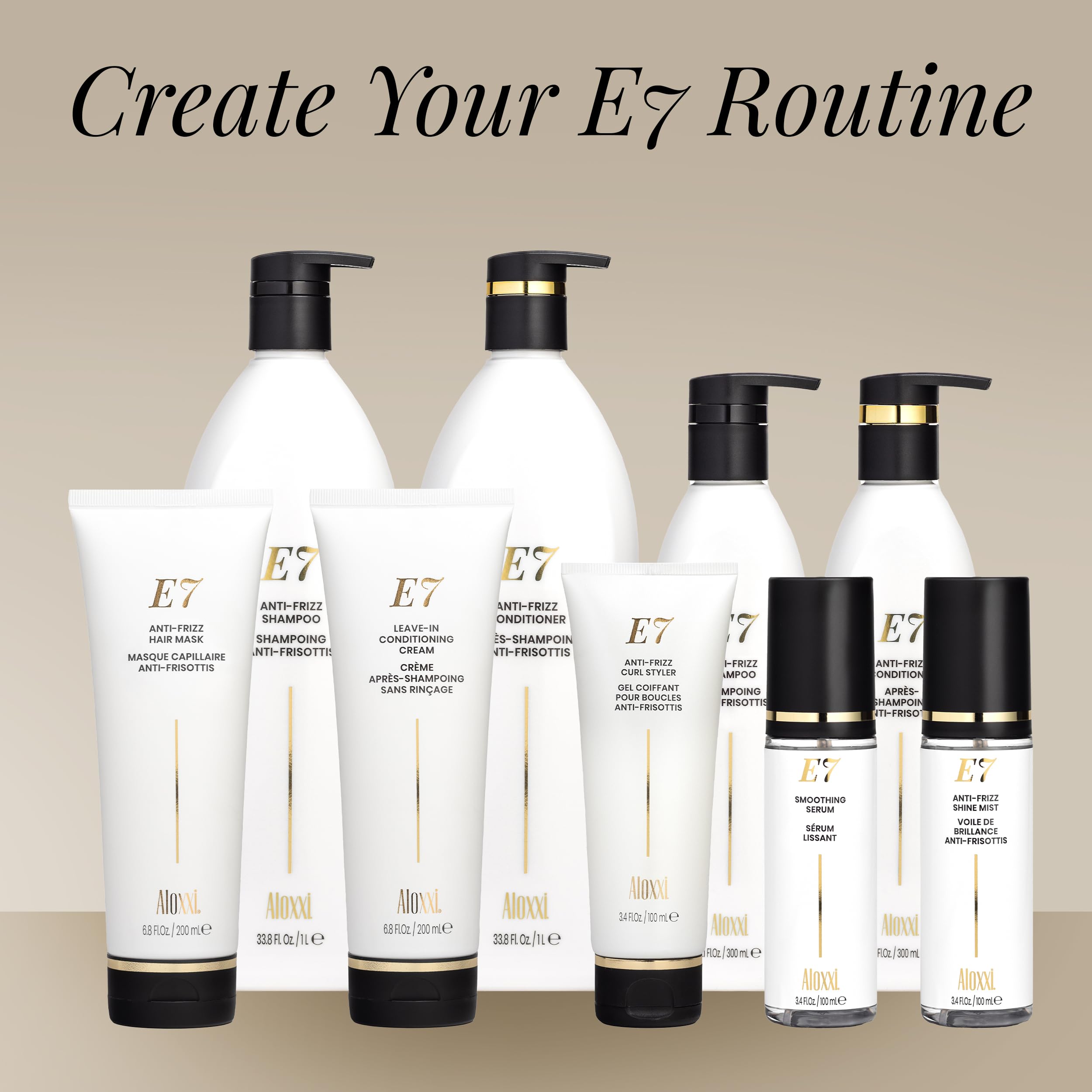 ALOXXI E7 Anti-Frizz Shampoo for Color-Treated Hair | Moisturizing & Strengthening | 33.8 Fl Oz