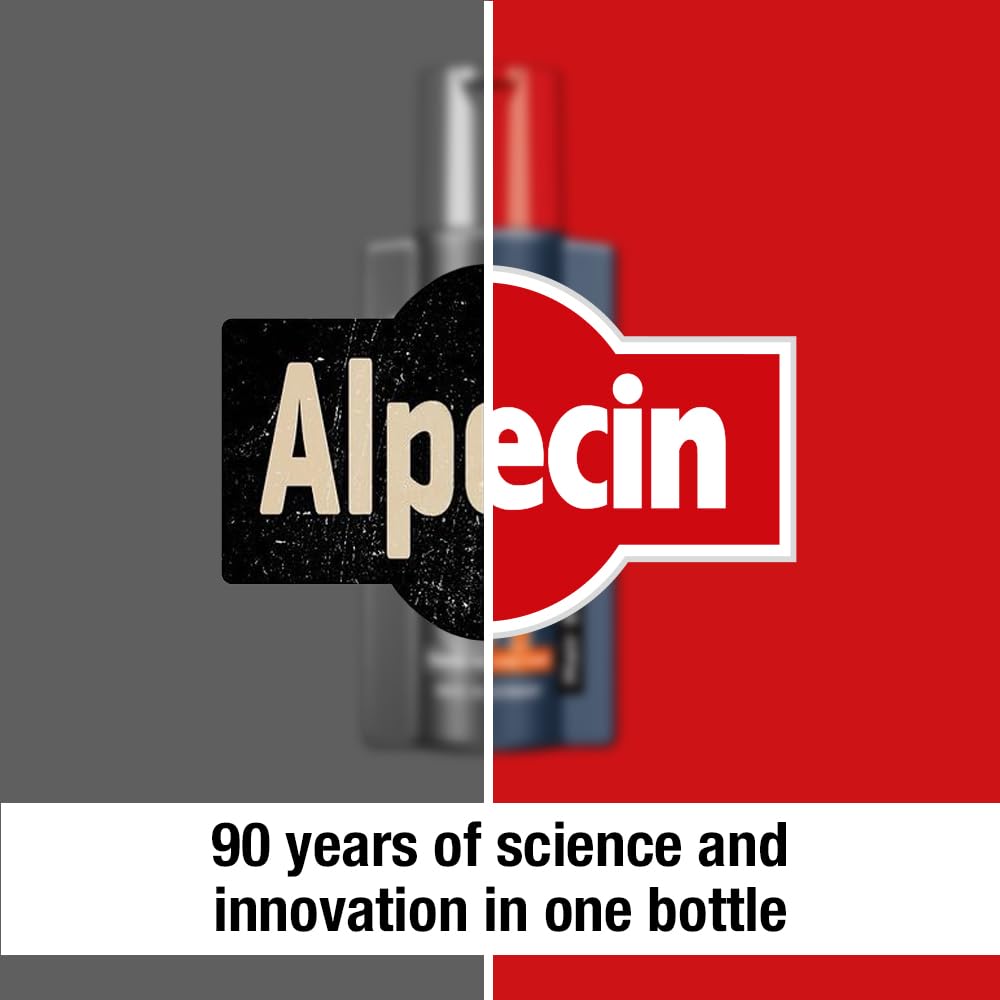 Alpecin C1 Caffeine Shampoo 600mL – Natural Hair Growth & Thicker Appearance