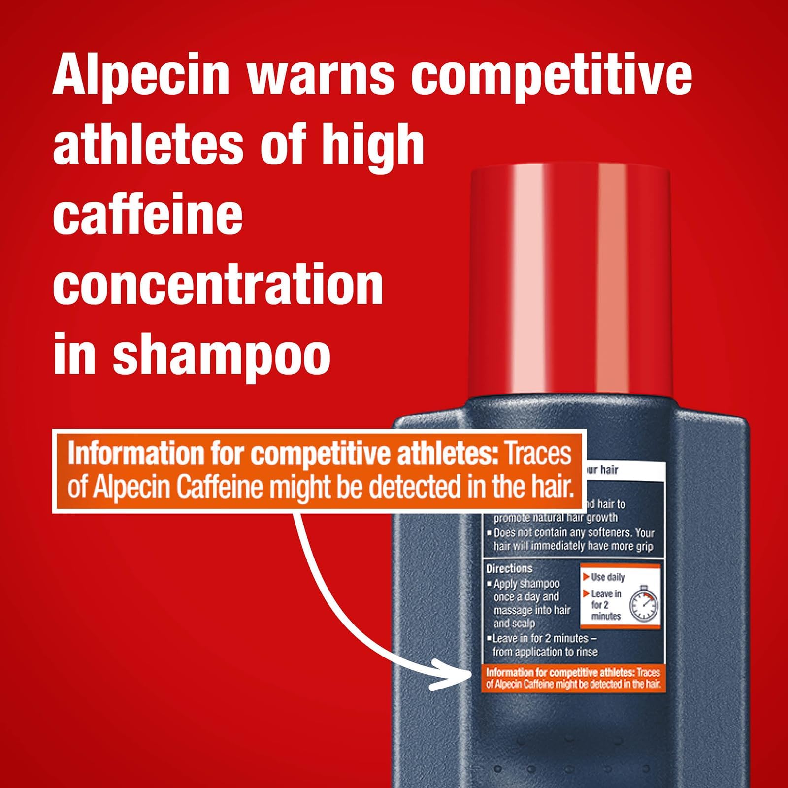 Alpecin C1 Caffeine Shampoo 600mL – Natural Hair Growth & Thicker Appearance