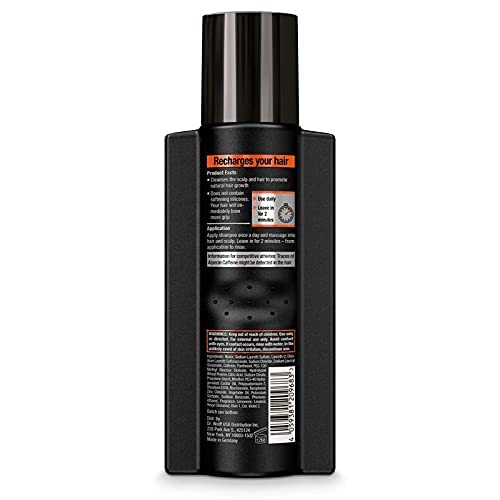 Alpecin Caffeine Shampoo C1 Black Edition – Pack of 3, Bold Fragrance, Energizes Scalp