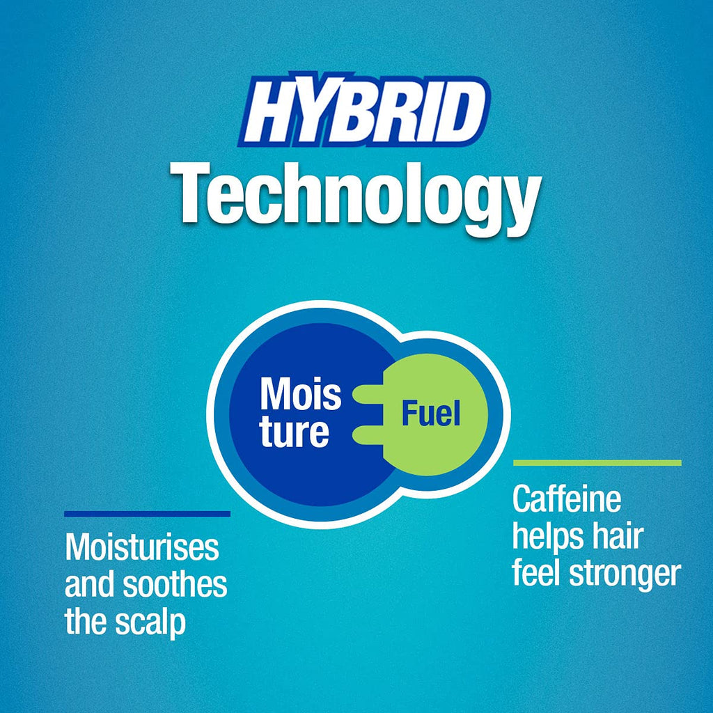 Alpecin Hybrid Caffeine Shampoo for Men – Moisturizing for Sensitive Scalps, Thicker-Looking Hair, 8.45 fl oz