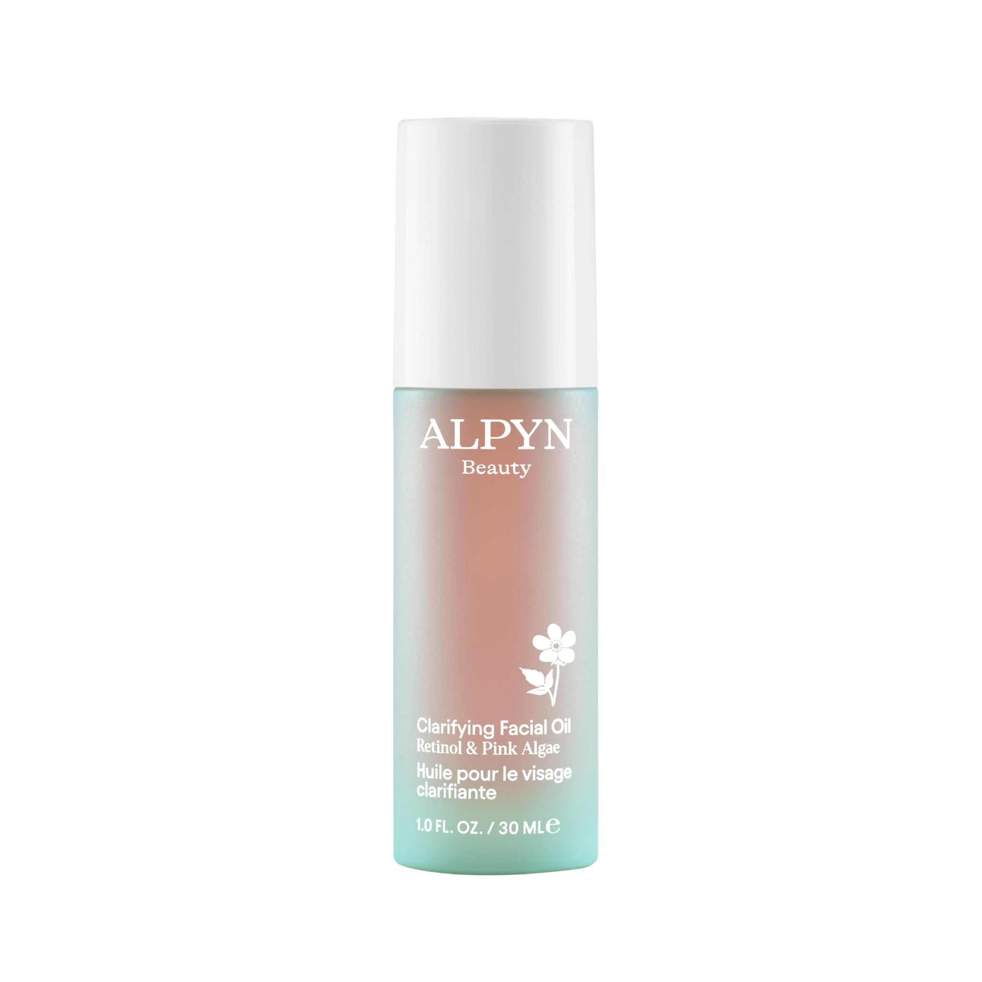 ALPYN Clarifying Facial Oil with Retinol & Pink Algae | Clear Congestion & Glow