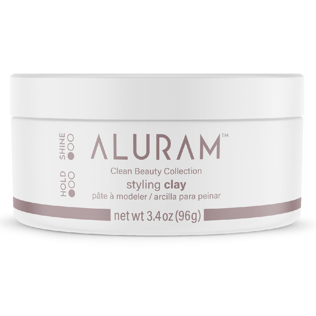 ALURAM Hair Styling Clay – Soft Satin Finish for All Hair Types | 3.4 Fl Oz