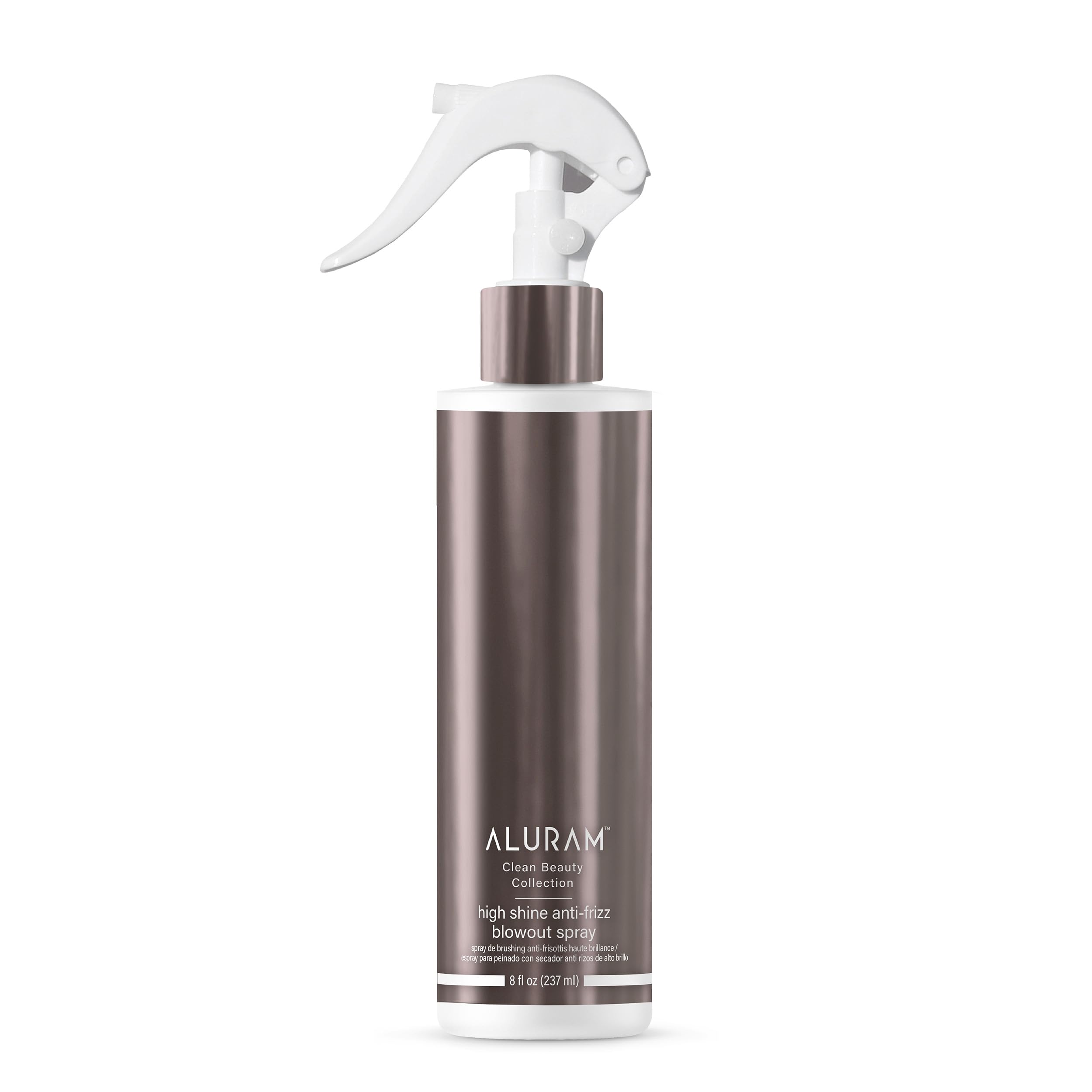 ALURAM High Shine Anti-Frizz Blowout Spray – Heat-Activated Styling Mist, Humidity Protection, 8 oz