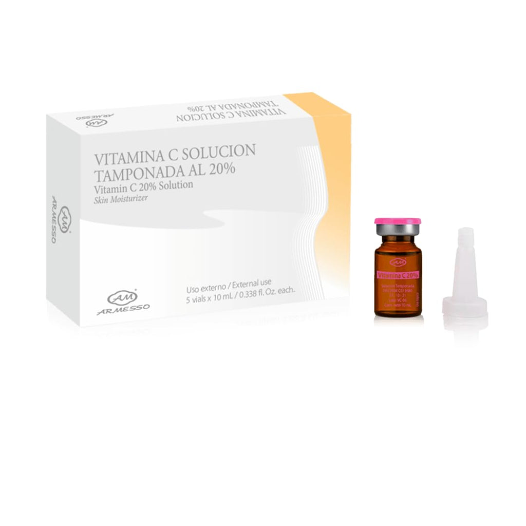 AM Armesso Vitamin C 20% Serum – Brightening & Antioxidant (5x10mL) | For Professional Use Only