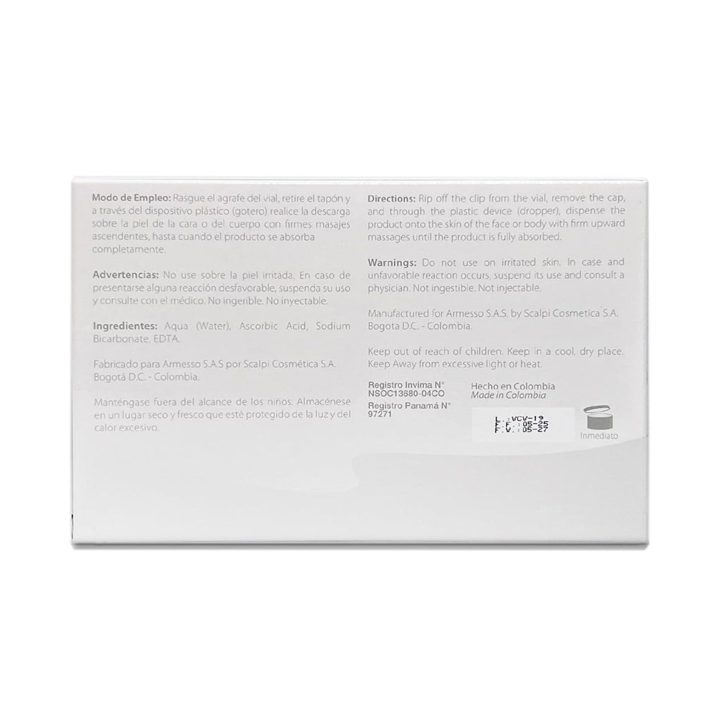 AM Armesso Vitamin C 20% Serum – Brightening & Antioxidant (5x10mL) | For Professional Use Only