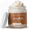 Amallow 100% Grass-Fed Beef Tallow Whipped Moisturizer – Face & Body, 4 fl oz