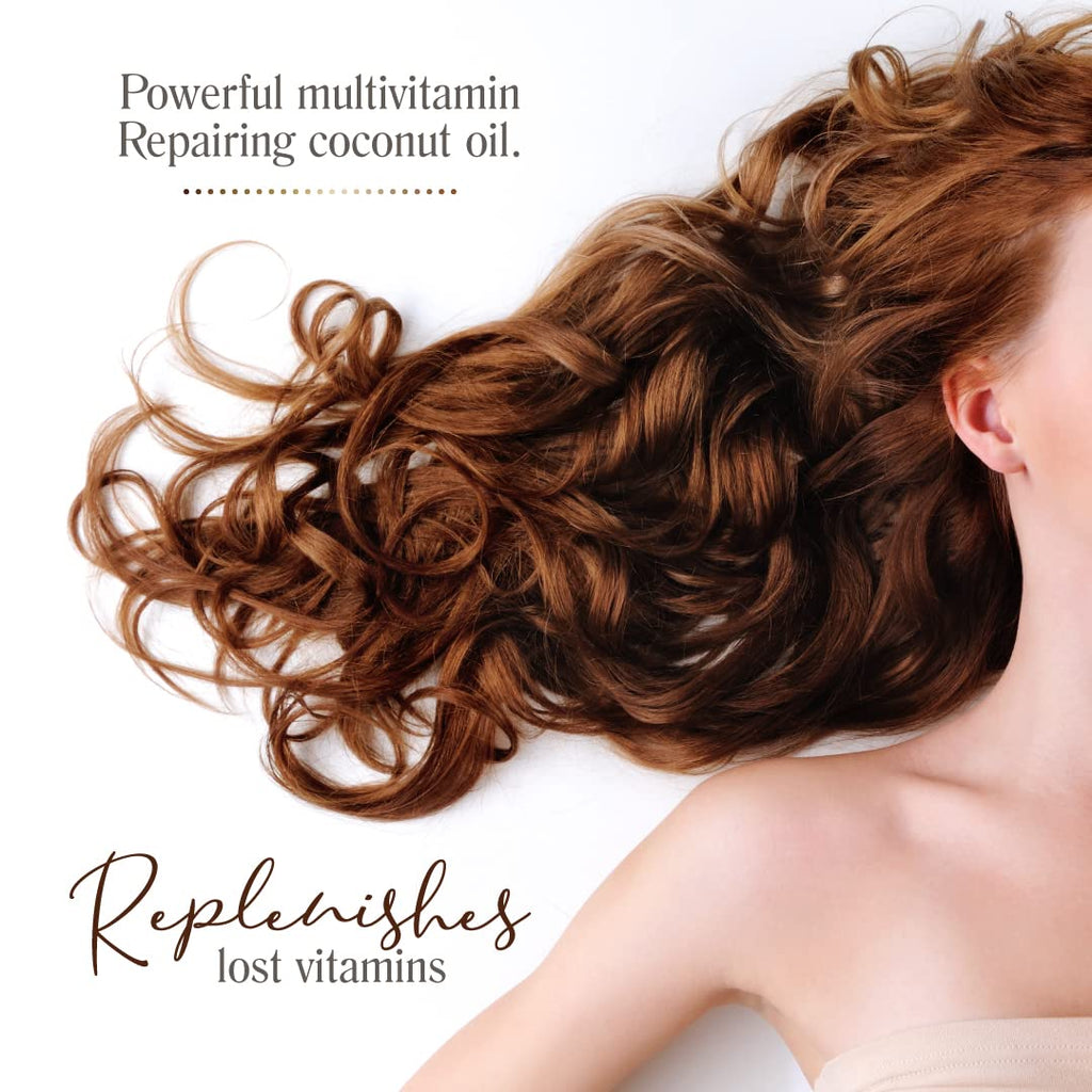 AMAZÓNICA BELEZA AMABELLE Coconut Hair Mask – Repairs Damaged Hair (10 oz) | Professional Line