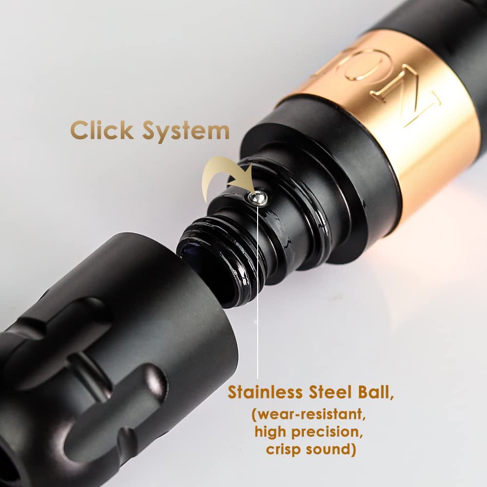 Ambition Soldier Rotary Battery Pen — 2400mAh Wireless Tattoo Machine with Japan Coreless Motor
