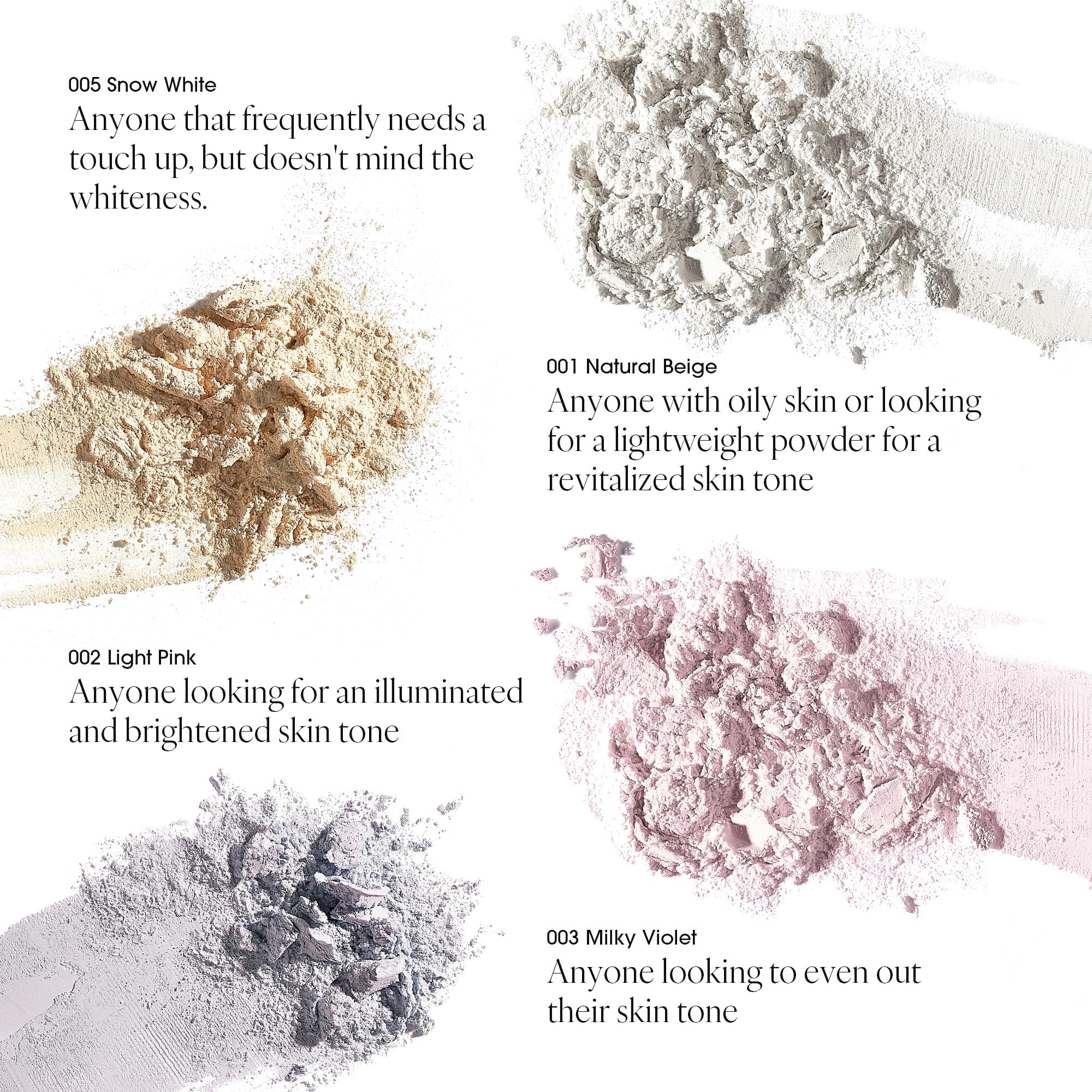 AmeliSeoul Baked Powder 002 Light Pink - Terra-Cotta Setting Powder (6.2g)