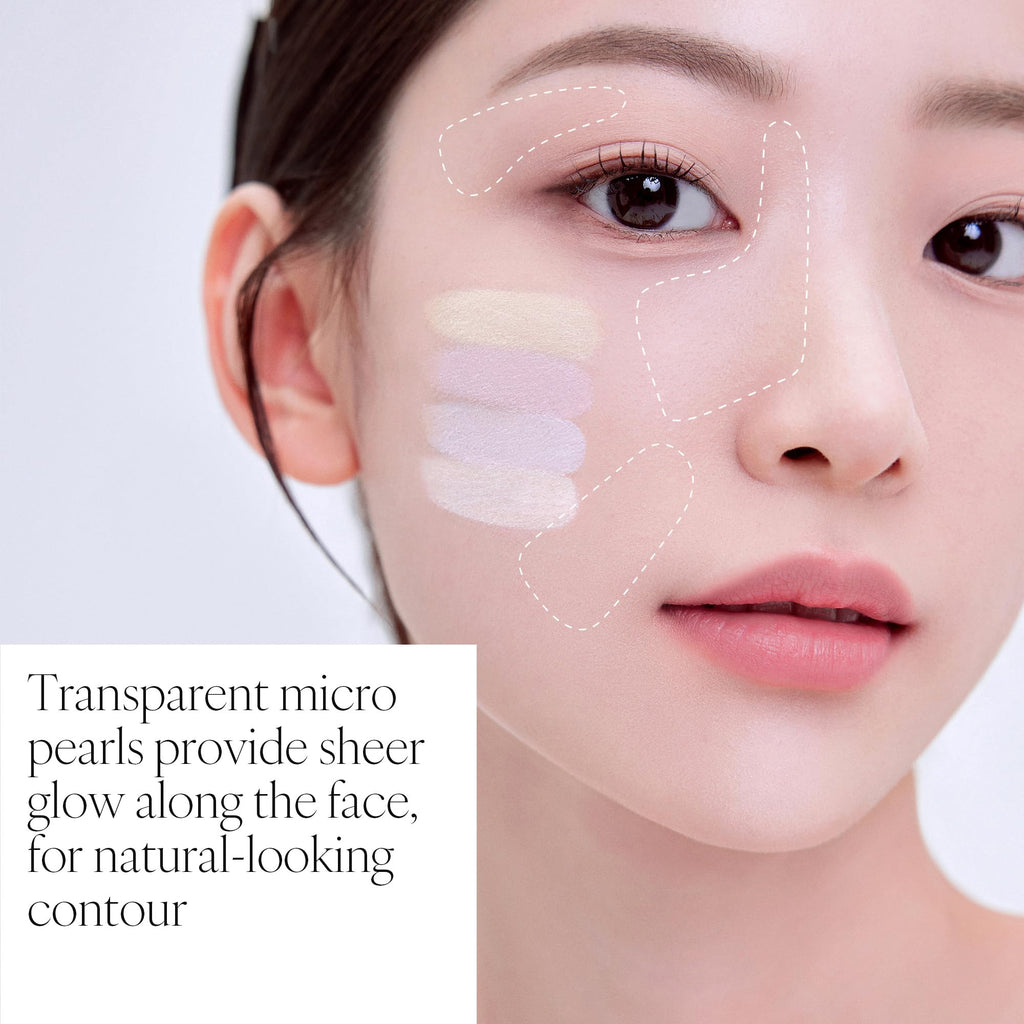 AmeliSeoul Baked Powder 002 Light Pink - Terra-Cotta Setting Powder (6.2g)