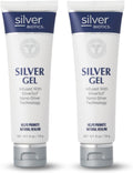 American Biotech Labs Silver Biotics First Aid Healing & Soothing Gel 20ppm | 4 Oz Pack of 2 | Advanced SilverSol Technology