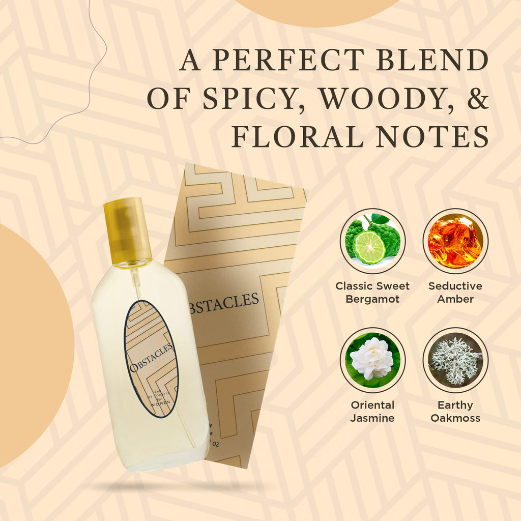 American Collection Perfume for Women – Freesia, Sage & Jasmine, 80 ml EDT – Bamboo