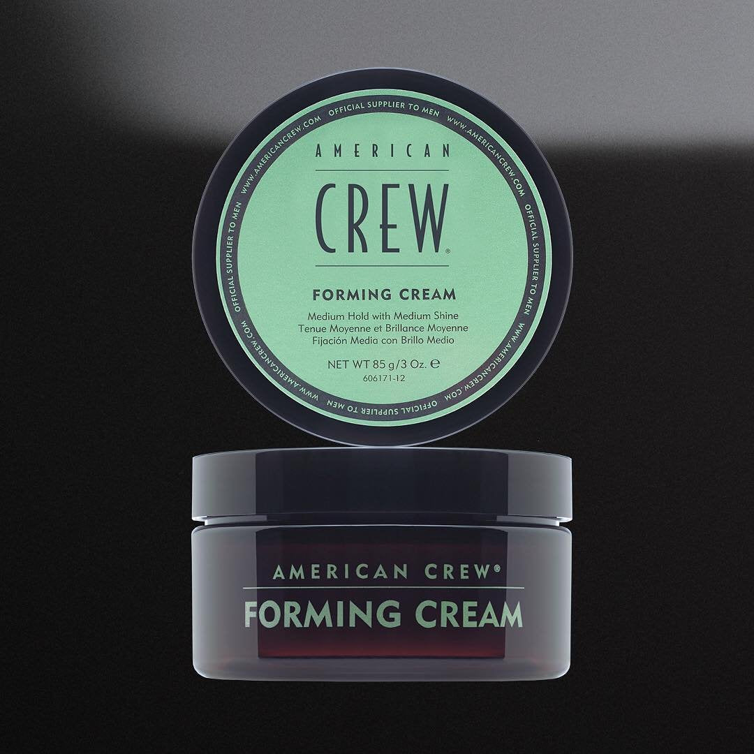 American Crew Forming Cream, 3 Count – Medium Hold, Medium Shine