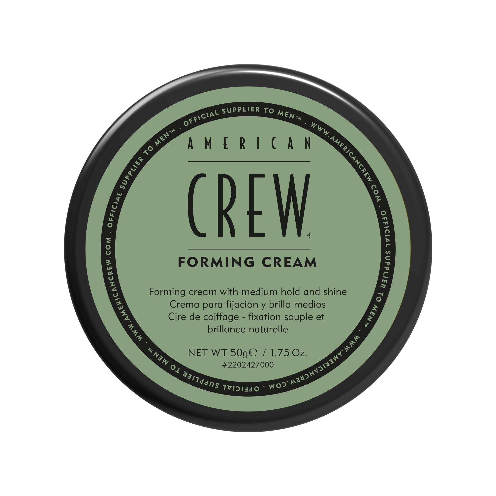 American Crew Forming Cream, 3 Count – Medium Hold, Medium Shine
