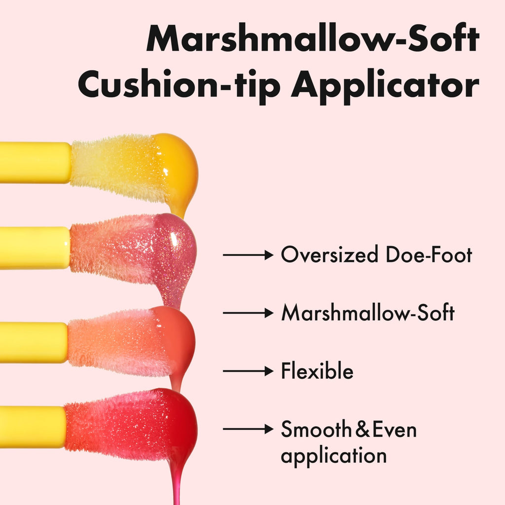 Amuse Seoul Banana Lip Oil (05 Cranberry Pop) – Skincare-Infused Hydrating Vegan Lip Oil