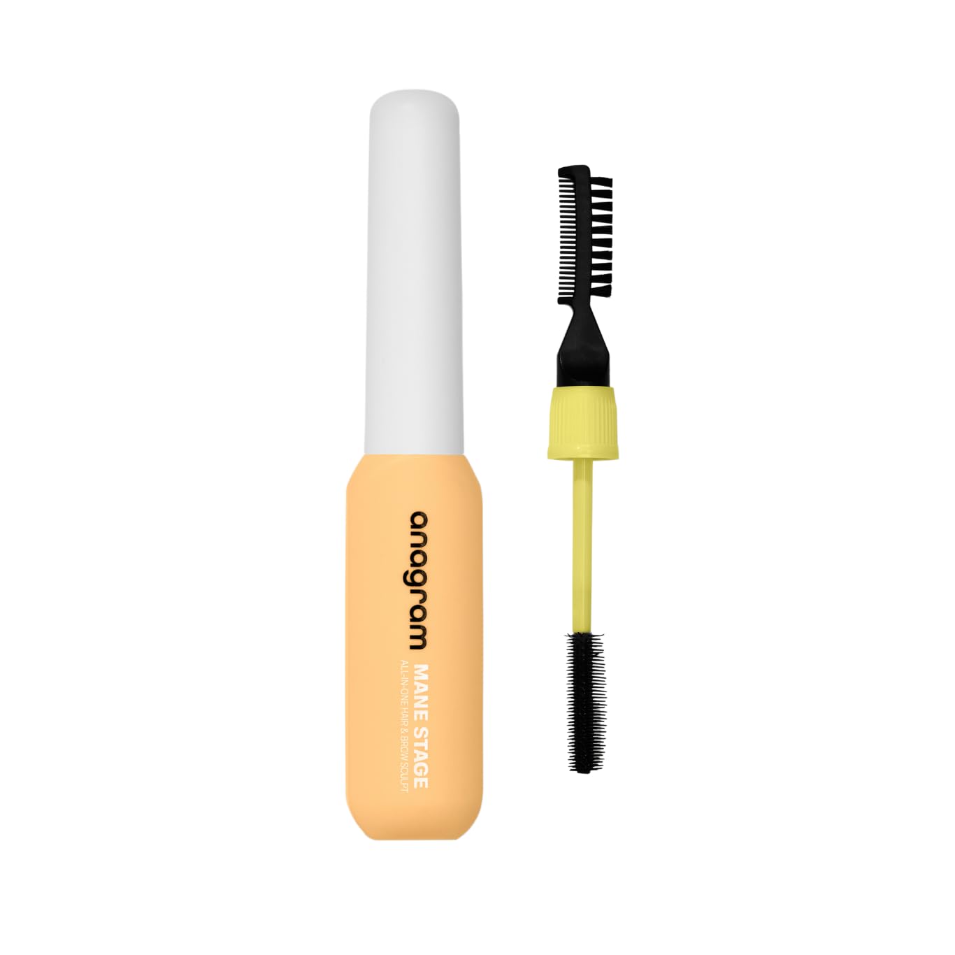 Anagram Beauty Mane Stage All-in-One Hair & Brow Sculpt | Clear Gel, Flyaway Tamer, Edge Control | Vegan & Cruelty-Free | 0.39 fl oz