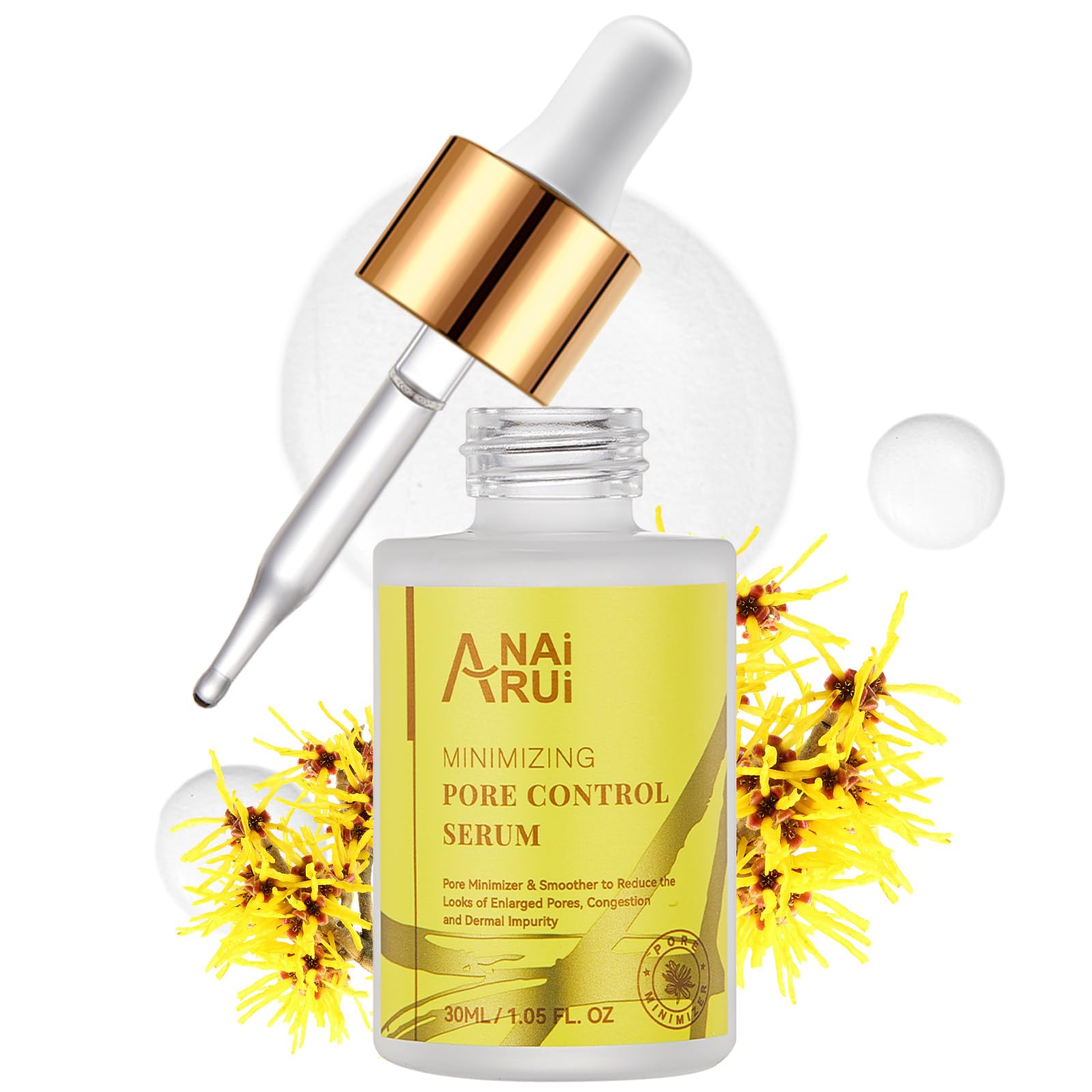 ANAI RUI Pore Minimizer Serum – Refine Pores, Balance Oil, Smooth Skin (1 fl oz)