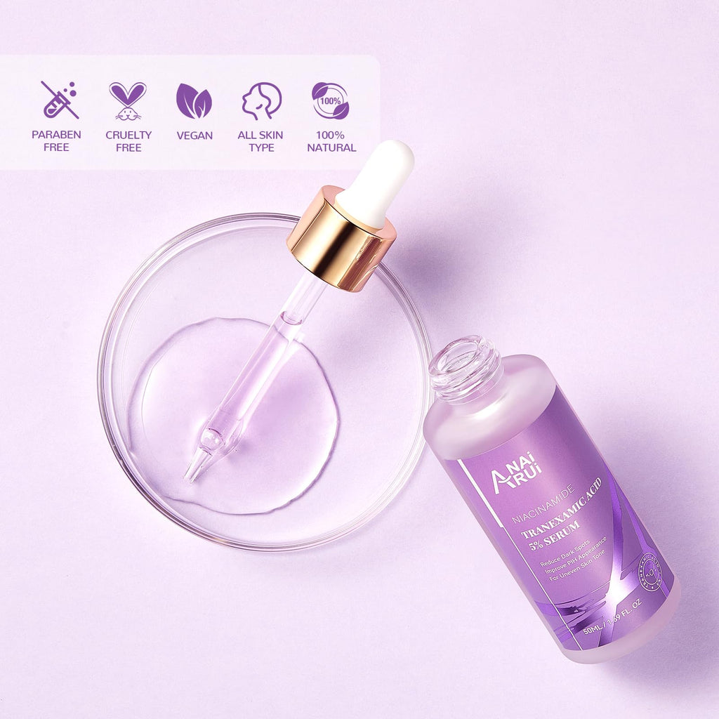 ANAI RUI 5% Tranexamic Acid Serum – Niacinamide, Kojic & Arbutin, 50 ml