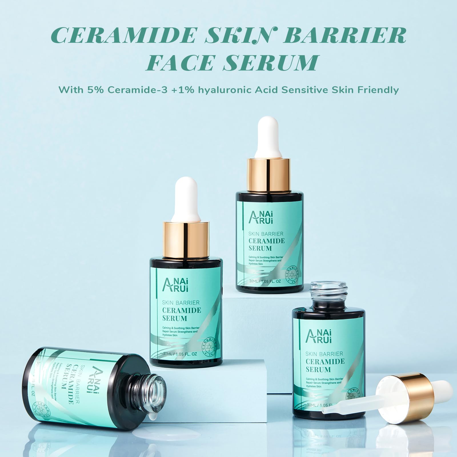 ANAI RUI Ceramide Face Serum – Hydrating Barrier Repair & Smoothing