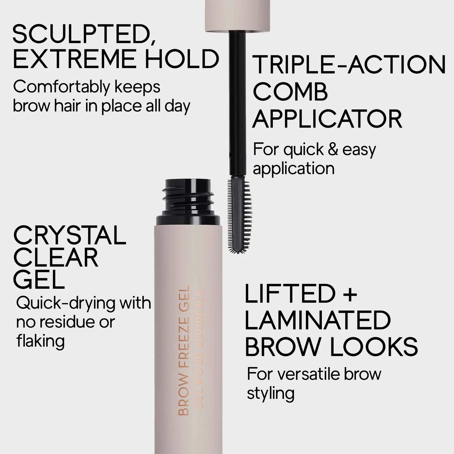 Anastasia Beverly Hills Brow Freeze Gel - 1oz | Clear Brow Gel for Defined Brows