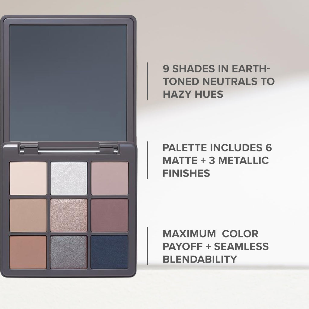 Anastasia Beverly Hills Haze Mini Eye Shadow Palette – 9 Earthy Neutrals
