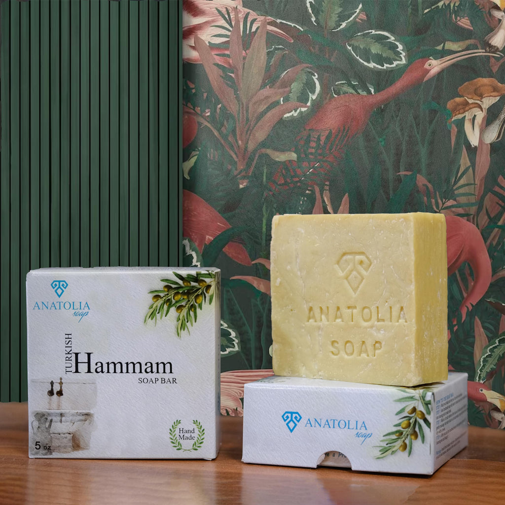 Anatolia Soap Antioch Wild Pistachio Bar – Handmade Olive Oil Castile Body Soap, 5 oz