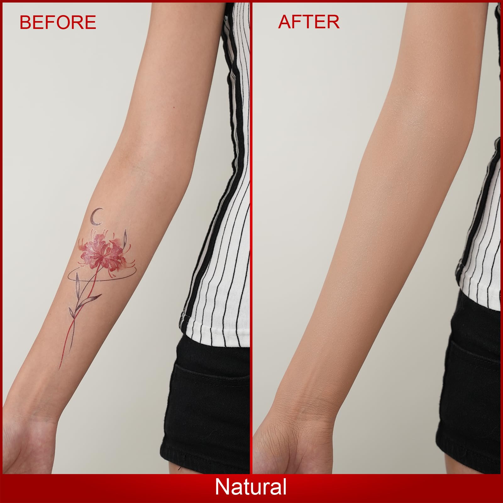 ANJOROUSA Body Coverage Perfector – Tattoo Cover Up & Waterproof