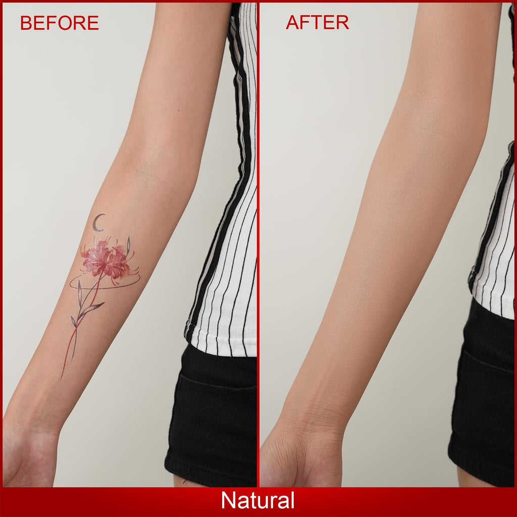 ANJOROUSA Body Coverage Perfector - Tattoo Cover Up Makeup (Fair) | Waterproof & No Transfer