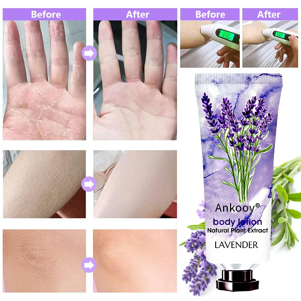 ANKOOY 36-Pack Body Lotion Gift Set | 10 Fragrances, Travel-Size Hydration