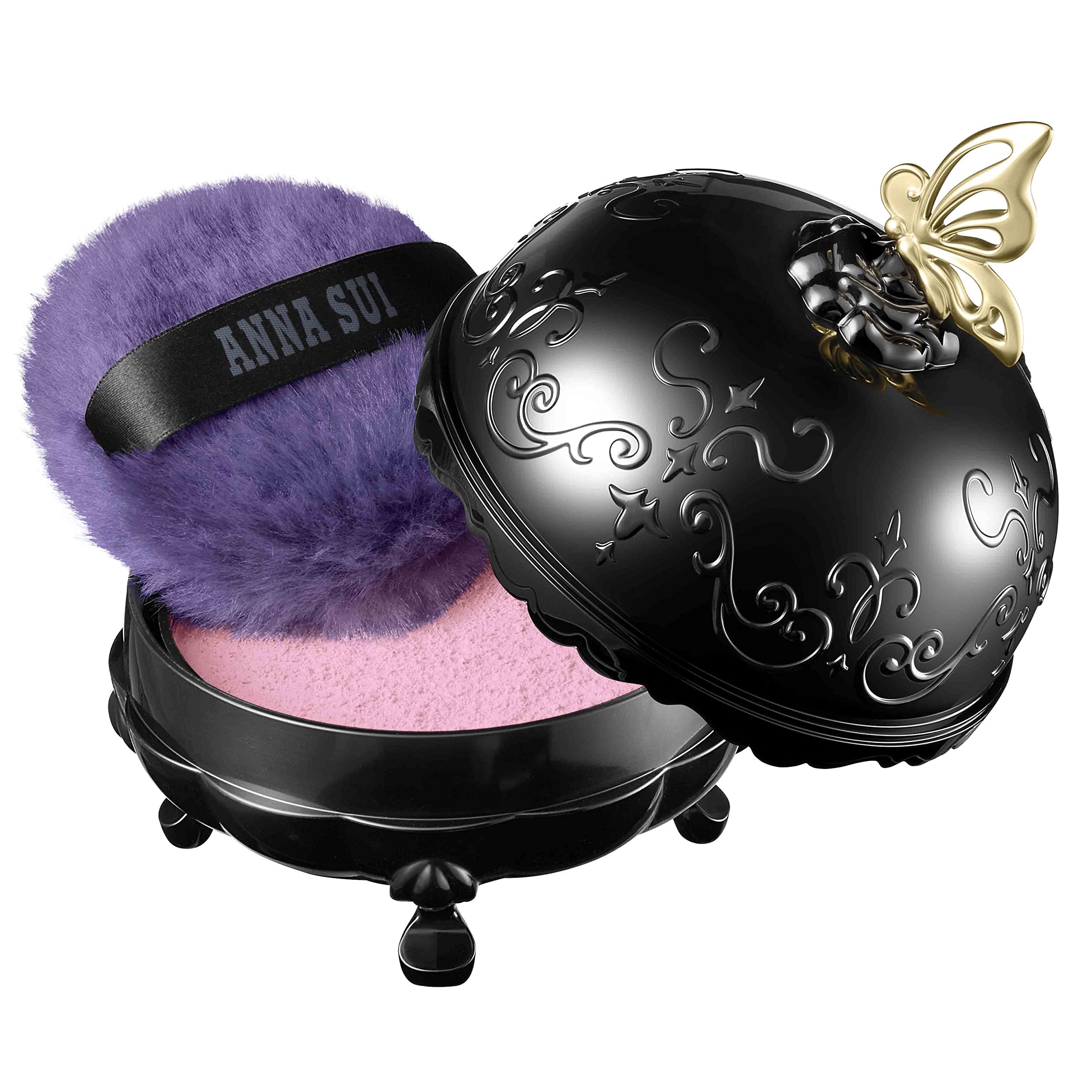 ANNA SUI Loose Face Powder Refill Pink 300 – Blurring, Brightening, Soft Focus Finish | 0.59 oz