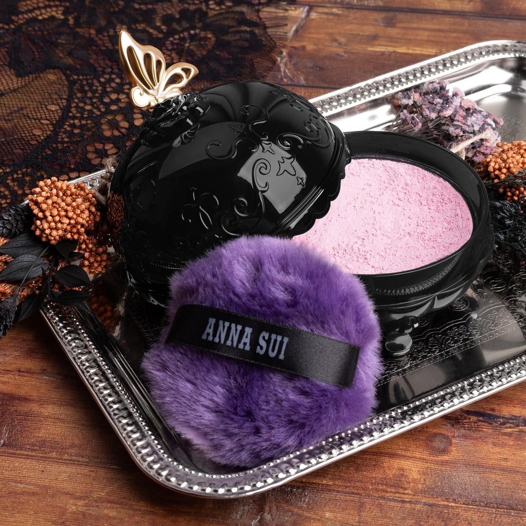 ANNA SUI Loose Face Powder Refill 200 Purple — Blurring, Brightening, Soft Focus Finish
