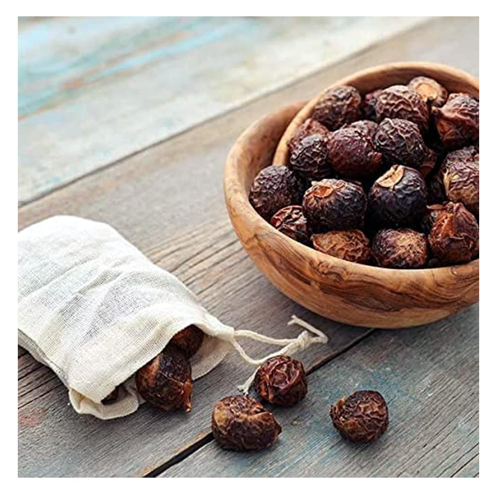 AnNafi Reetha | Organic Soap Nuts for Hair Care, Shampoo & Laundry (100g)