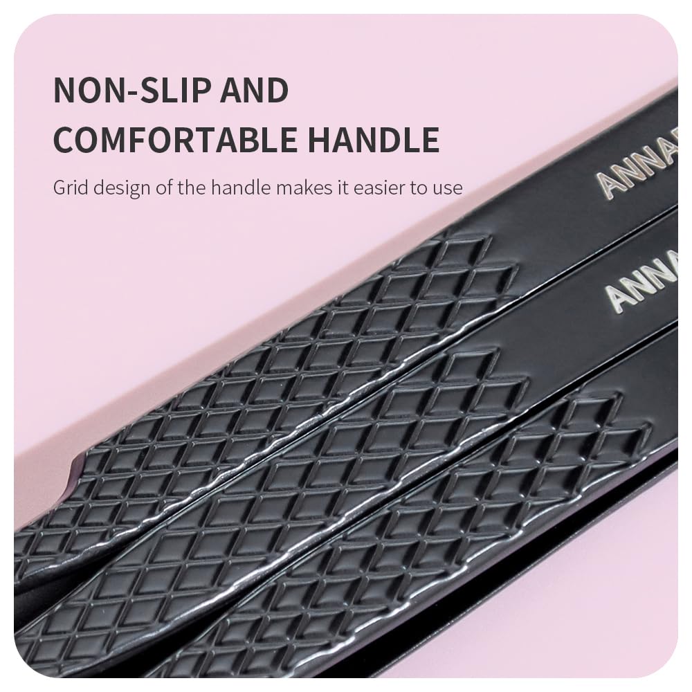 ANNAFRIS Lash Tweezers with Fiber Tip | Precision for Volume Lash Extensions
