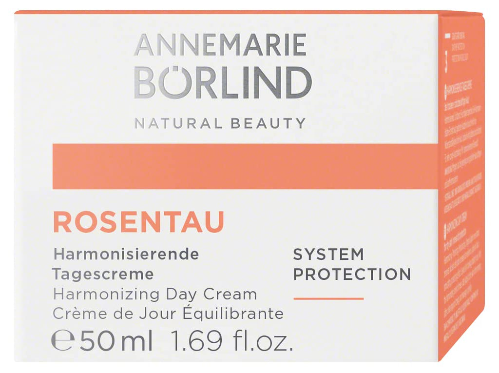 ANNEMARIE BÖRLIND Rose Dew Harmonizing Day Cream – Alpenrose + Jojoba, 1.69 fl oz