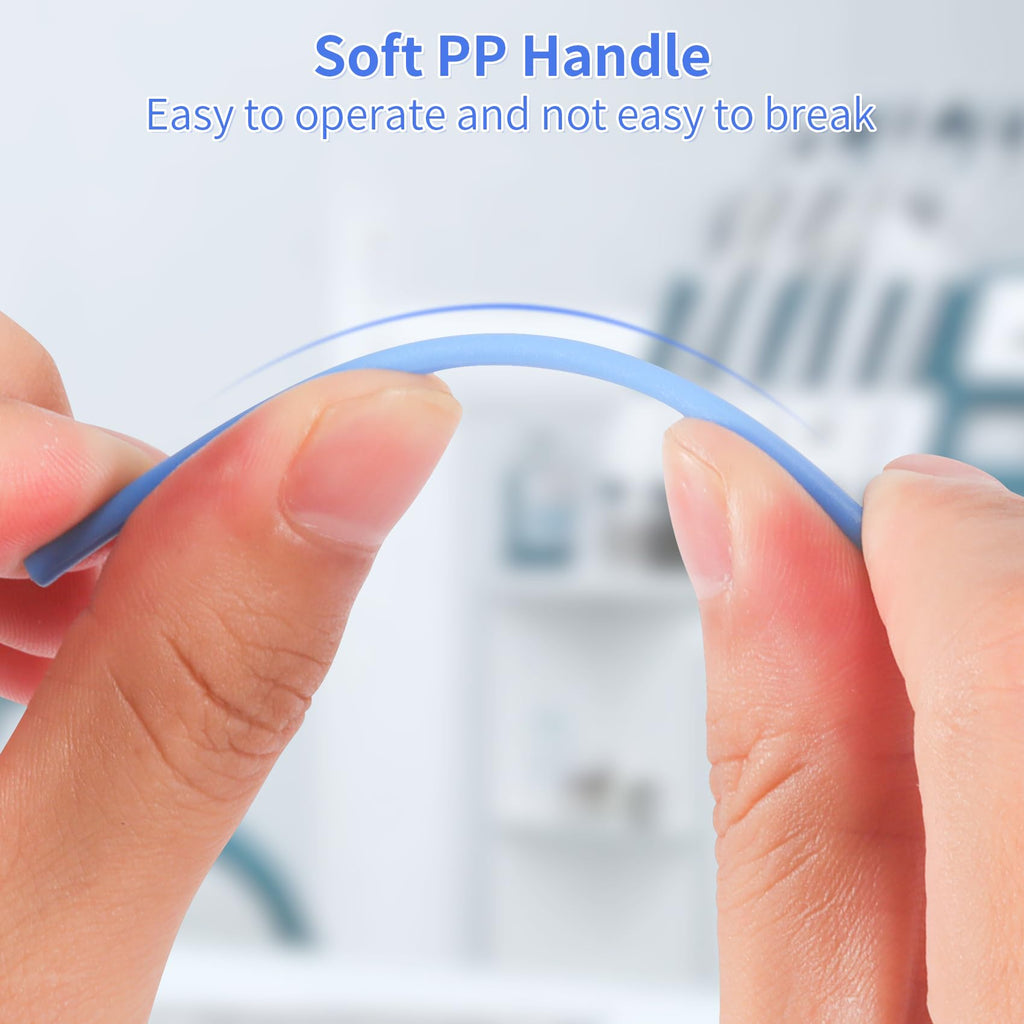 Annhua 400 PCS Disposable Micro Applicator Brush Bendable – Precision Micro Swabs for Eyelash Extensions, Dentistry & More