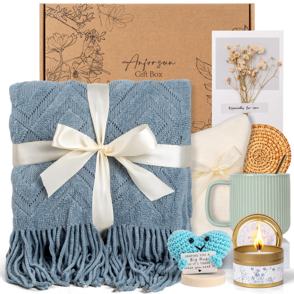 Anforsun Self-Care Gift Baskets for Women | Get Well Soon & Care Packages