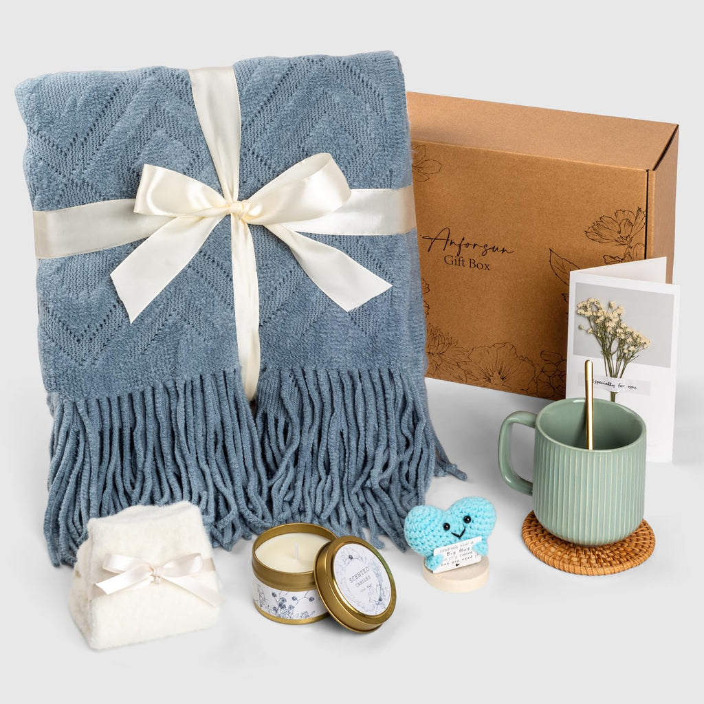 Anforsun Self-Care Gift Baskets for Women | Get Well Soon & Care Packages