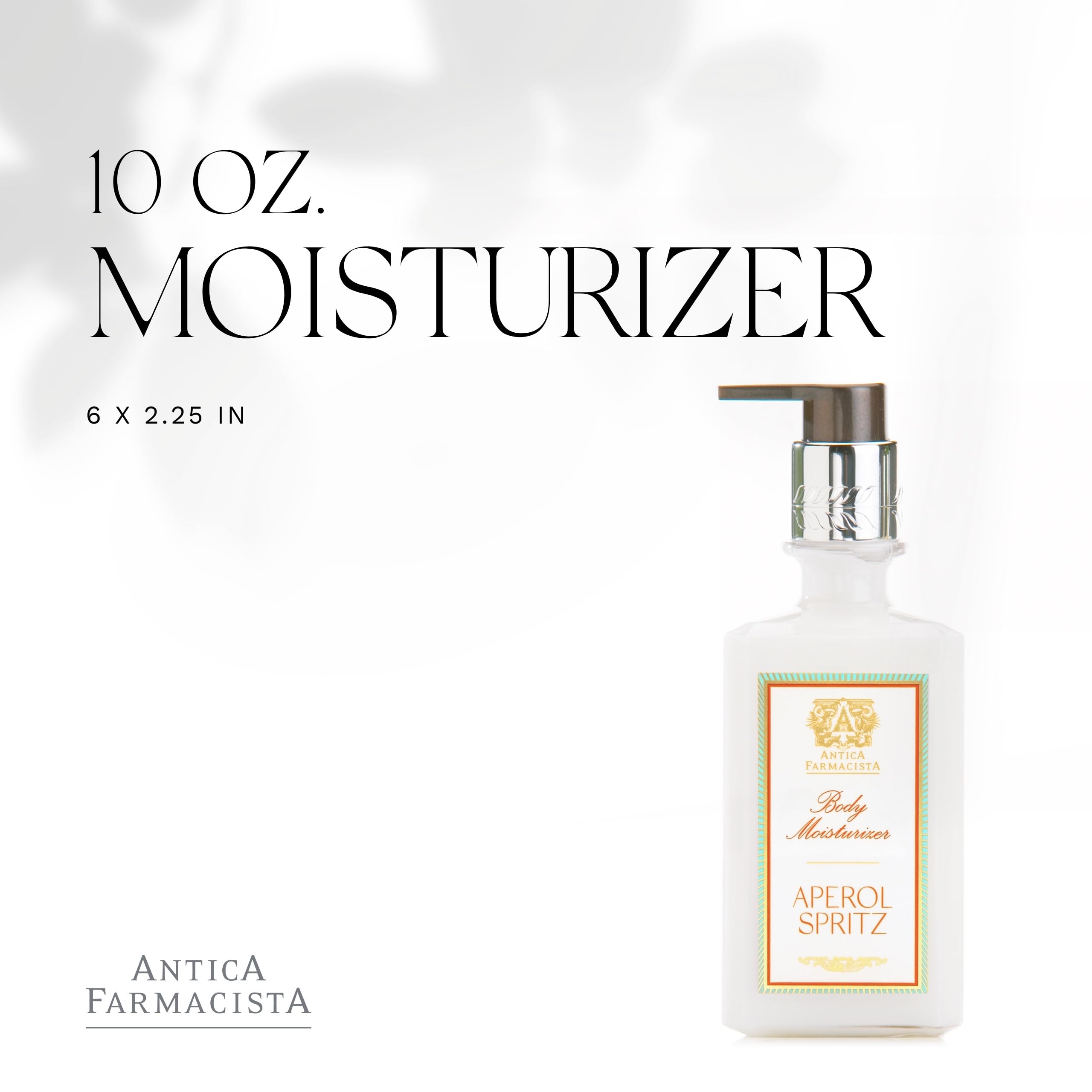 Antica Farmacista Body Moisturizer – Aperol Spritz Scent, Aloe Vera & Green Tea, 10 fl oz